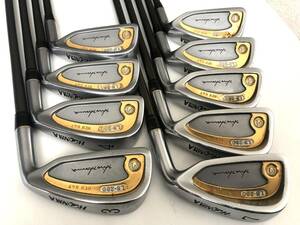 HONMA 本間 ホンマ LB-280 NEW H＆F ゴールドバー アイアン 3-11 9本 R-1 4星 4スター ★★★★