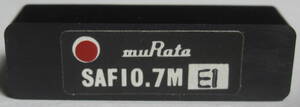 MURATA/SAF10.7MHz,フィルター10個1口大変珍品未使用品!! 1021