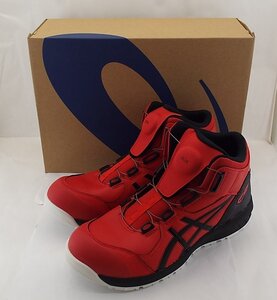 T4001〇asics(アシックス)WINJOB ウィンジョブ CP304 BOA 1271A030-600 スニーカー レッド×ブラック 27cm