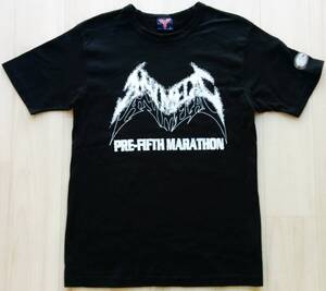 ANIMETAL アニメタル 限定 Tシャツ【 M / L 】黒 シリアルNo有　PRE-FIFTH MARATHON TOUR 2003 坂本英三 EIZO さかもとえいぞう