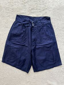 Italian Army Gurkha Shorts size1 イタリア軍 グルカショーツ グルカパンツ ショートパンツ ヴィンテージ ユーロ インディゴ ネイビー