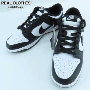 【未使用】NIKE/ナイキ DUNK LOW RETRO PANDA/ダンクロー レトロ パンダ DD1391-100/27.5 /080