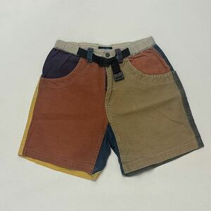 h258 90 年代 アメリカ 製 VINTAGE KAVU クレイジー クライミング ショーツ ショート パンツ S マルチ shorts usa カブー ビンテージ 90s