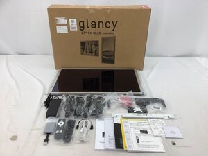 JOLED glancy/モニター/有機EL/27インチ/4K EPS269Q01DA 通電のみ確認済 付属品現状 ジャンク品 ACB