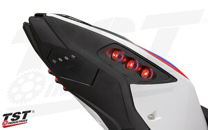 日本未発売 ! TST Industries S1000RR 19-22 ウィンカー内蔵 LEDテールライトキット 車種専用コネクター レッド リングカラー 20 21