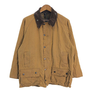 00年代 イングランド製 Barbour バブアー Moorland ムアランド オイルドジャケット ブラウン (メンズ C44/112CM) 中古 古着 R3549