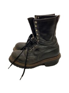 RED WING◆ブーツ/-/BLK/レザー/ANSI Z41 PT91