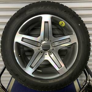 AMG 純正 ホイール Gクラス ベンツ 9.5j 19 インチ ET50 DOT ダンロップ GRANDTREK WT M3 265/55R19　1本