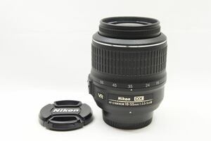 【適格請求書発行】美品 Nikon ニコン AF-S DX NIKKOR 18-55mm F3.5-5.6G VR APS-C zズームレンズ【アルプスカメラ】241004g