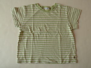 USED♪BRANCHES ブランシェス 半袖ボーダーTシャツ　100cm