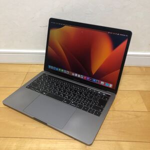 [1円スタート]Macbook Pro 2017 touchBar 13-inch スペースグレイ Core i5 3.1ghz メモリ8gb ssd256gb A1706 ☆39248