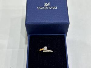 SWAROVSKI スワロフスキー 指輪 7号 48 リング 箱付き