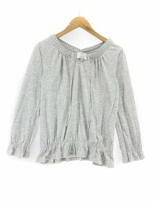 PLST プラステ カットソー size２/ライトグレー ◇■ ☆ djb0 レディース