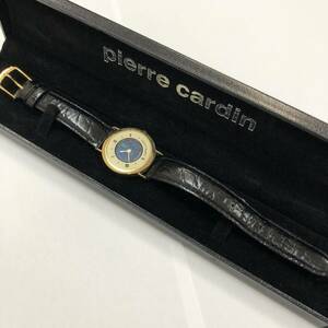 ＃12418　pierre cardin ピエールカルダン モザイクオパール文字盤 クォーツ 腕時計 中古　現状品