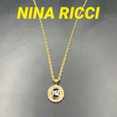 ✨美品✨NINA RICCI ニナリッチ ラインストーン ネックレス