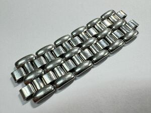 オメガ ベルトの部品　デビル De Ville シンボル コマ 1449/432/2 メンズ ステンレス　OMEGA symbol stainless steel bracelet parts 113-1