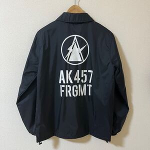 美品 サイズS BURTON AK457 FRAGMENT コーチジャケット 藤原ヒロシ SEQUEL