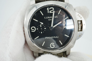 パネライ PANERAI PAM00320 ルミノール 1950 3デイズ デイト GMT 付属品完備