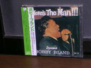 帯付国内盤CD(2in1) Bobby Bland (ボビー・ブランド)／ヒアズ・ザ・マン～トゥ―・ステップス・フロム・ザ・ブルース