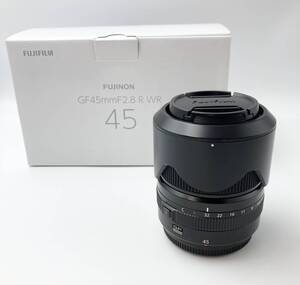 ☆カメラレンズ☆ ◆美品◆　FUJIFILM　フジフィルム　FUJINON　GF　45ｍｍ　F2.8　R　WR　レンズ