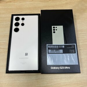 サムスン Galaxy S23 Ultra AU〇　SCG20　クリーム