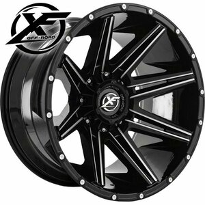 新品 20x10J FJクルーザー 80ランクル エスカレード XF OFFROAD XF220 20インチホイールのみ4本セット -12 135/139.7-6H 135-6穴 139.7-6穴