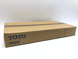 新品未開封 TOTO 洗面用水栓 台付シングル13 エコシングル シングルレバー ワンプッシュ式 デッキマウント TLS04302J Y01051MA