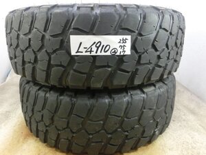 L-4910 中古タイヤ BF-Goodrich Mud-Terrain T/A KM2 255/75R17 111/108Q (2本)