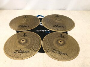 Zildjian L80 Low Volume Cymbal Set LV468：消音シンバルセット 14ハイハット/16クラッシュ/18クラッシュライド●F061T014