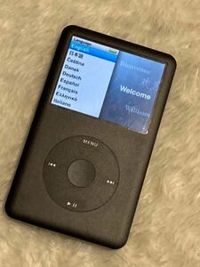 Apple iPod classic 第6.5世代 160GB MC297JかMC293J ブラック 黒　パネル新品