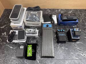 【中古/楽器周辺】各種 楽器周辺機 まとめセット / F-PEDALS BOSS ARiA JOYO ZOOM Marshall Revol 他