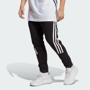 ★アディダス adidas 新品 メンズ カジュアル スリーストライプス スウェット ロングパンツ 黒 Mサイズ [IC8254-M] 四 壱★QWER★