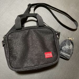 マンハッタンポーテージ ショルダーバッグ ブラック Manhattan Portage Midnight Jacqueline Shoulder Bag MP1495MDN 極美品 オマケ付き