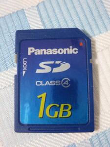 Panasonic SDメモリーカード 1GB Class4