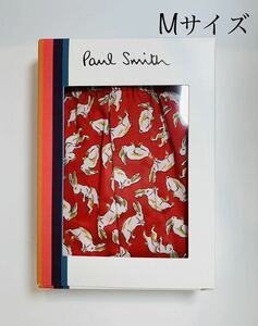 ポールスミス　Paul Smith トランクス ラビット　うさぎ　レッド Mサイズ 新品未使用品