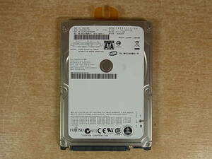 △B/674●富士通 FUJITSU☆2.5インチHDD(ハードディスク)☆80GB SATA300 5400rpm☆MHZ2080BH☆中古品