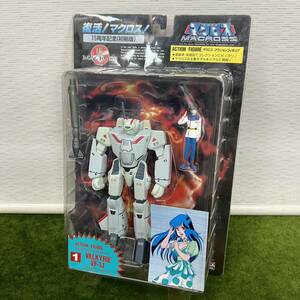 ★☆未開封保管品/ARII/有井製作所 時空要塞 マクロス アクションフィギュア バルキリー VF-1J 15周年記念(初期版)