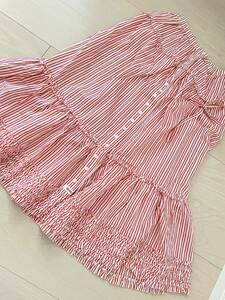 ☆未使用　ピンクハウス ピコフリル　たくし上げ付きスカート　日本製