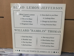 ◇◇Blind Lemon Jefferson - Willard 