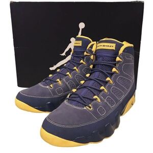 【日本未発売】NIKE AIR JORDAN 9 RETRO CALVIN BAILEY ナイキ エアジョーダン9 レトロ メンズ スニーカー 28.5㎝ 紫 黄色 海外限定 正規