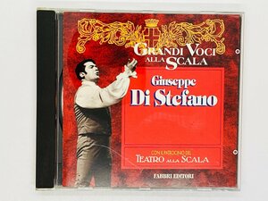 即決CD GRANDI VOCI ALLA SCALA / Giuseppe Di Stefano / TEATRO ALLA SCALA FABBRI EDITORI Q06