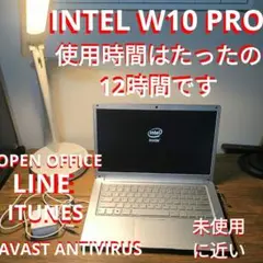 ノートPC  INTEL  W10  OPEN OFFICE  SSD120GB