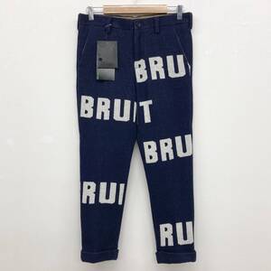 UNDERCOVER 2013AW BRUIT ロゴ ウールパンツ スラックス ネイビー 紺 2サイズ アンダーカバー archive 3090403