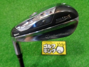 GK石川橋●119 【リシャフト品】【レフティーアイアン型ユーティリティ】◆テーラーメイド◆SIM DHY◆KBS TOUR HYBRID 95◆X◆22°◆U4◆