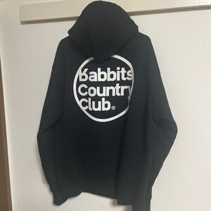 XL【美品】#FR2GOLF サークルロゴ パーカー RABBITS COUNTRY CLUB 冬ゴルフ エフアールツー 激レア 希少 パーカー