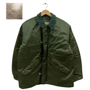 米軍 US NAVY Deck jacket Extreme Cold Weather Impermeable USA古着 軍物 海軍 デッキジャケット アメリカ古着 plywood 2409