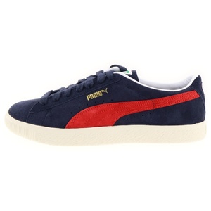 PUMA プーマ SUEDE VTG スエード ヴィンテージ ローカットスニーカー 374921 ネイビー/レッド US9.5/27.5cm