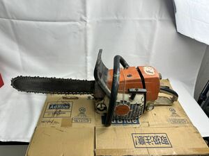 (K)エンジンチェーンソー チェンソー　STIHL MS361 動作未確認　プロ仕様　スチール　ハイパワー59cc 山林プロ用　