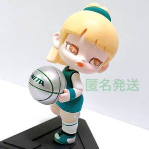 即決 TNT SPACE フィギュア 置物 ドール 人形 デザイナーズトイ 女の子 ガール ball バレーボール スポーツ ボール ( POPMART ポップマート