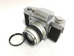 ★ TOPCON RE SUPER + RE.Auto-Topcor 1:1.8 f=58mm ★ フィルム一眼レフカメラ レンズセット マニュアルフォーカス トプコン 